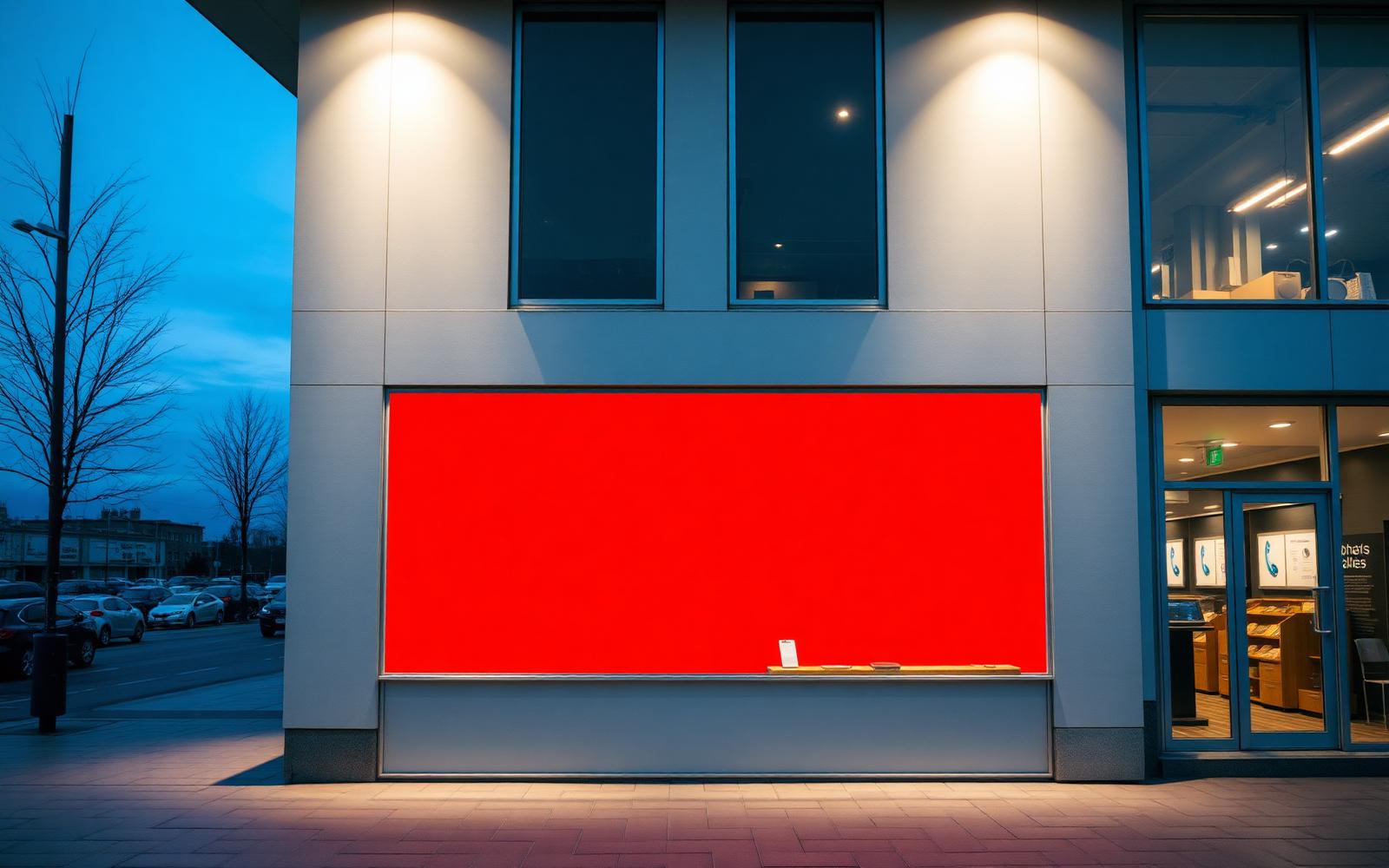 Amule Communication showroom storefront